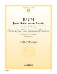 Bach, Johann Sebastian (1685-1750): Jesus bleibet meine Freude