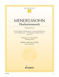 Mendelssohn Bartholdy, Felix (1809-1847): Hochzeitsmarsch, op. 61/9