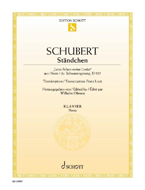 Schubert Franz: Leise flehen meine Lieder