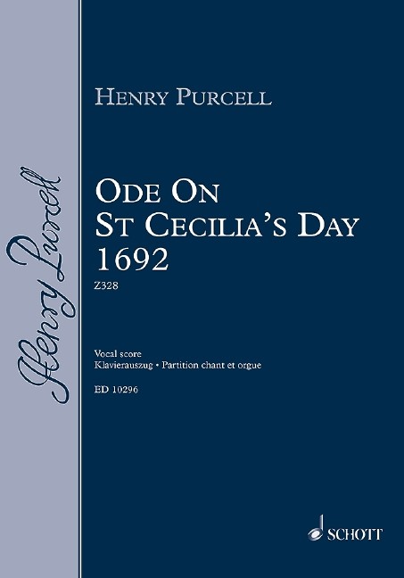 Purcell, Henry: Ode on St. Cecilia's Day 1692
