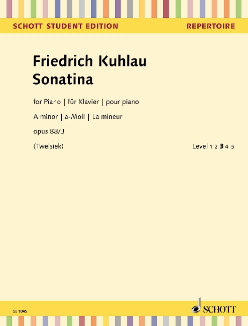 Kuhlau Friedrich: Sonatine a-moll op 88/3