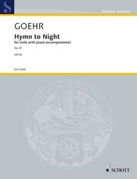 Goehr, Alexander: Hymn to Night, op. 87