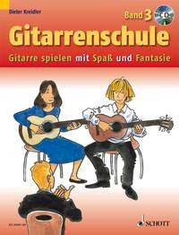 Kreidler, Dieter: Gitarrenschule Band 3 - mit CD