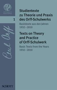 Haselbach, Barbara: Studientexte zu Theorie und Praxis des Orff-Schulwerks