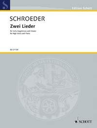 Schroeder, Hermann: 2 Lieder