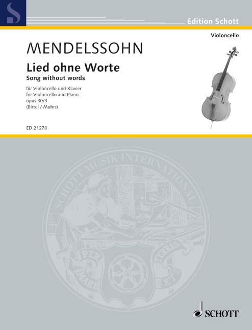 Mendelssohn Bartholdy Felix: Lied ohne Worte op 30/3
