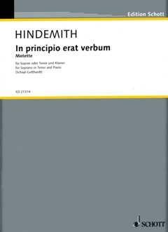 Hindemith Paul: In principio erat verbum