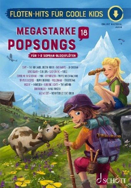 Bye, Uwe (Hrsg.): Megastarke Popsongs 18