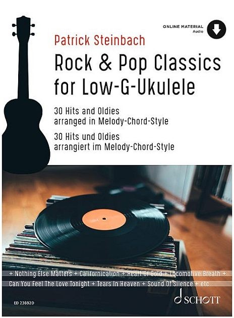 Steinbach, Patrick: Rock + Pop classics for Low G Ukulele