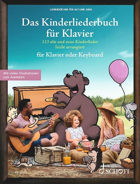 Müller, Sebastian: Das Kinderliederbuch für Klavier