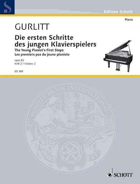 Gurlitt Cornelius: Die ersten Schritte des jungen Klavierspielers 2