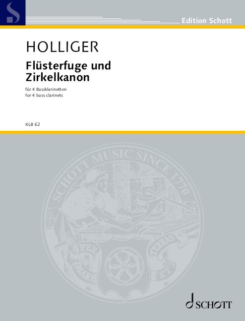 Holliger Heinz: Flüsterfuge + Zirkelkanon