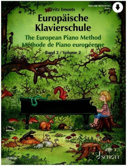 Emonts Fritz: Europäische Klavierschule 2