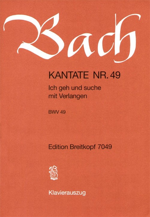 Bach, Johann Sebastian: Kantate 48 Ich elender Mensch