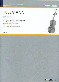 Telemann, Georg Philipp: Konzert G-Dur