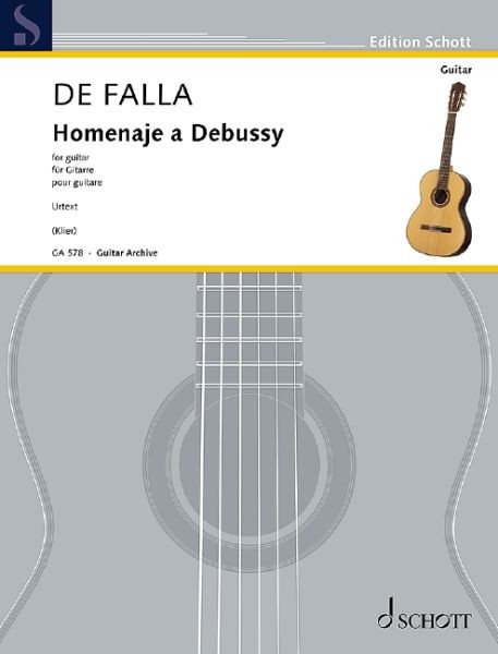 Falla Manuel de: Homenaje a Debussy