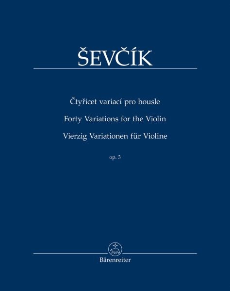 Sevcik Otakar: 40 VARIATIONEN IN LEICHTEM STIL OP 3