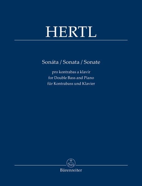 Hertl, Frantisek: Sonate für Kontrabass und Klavier