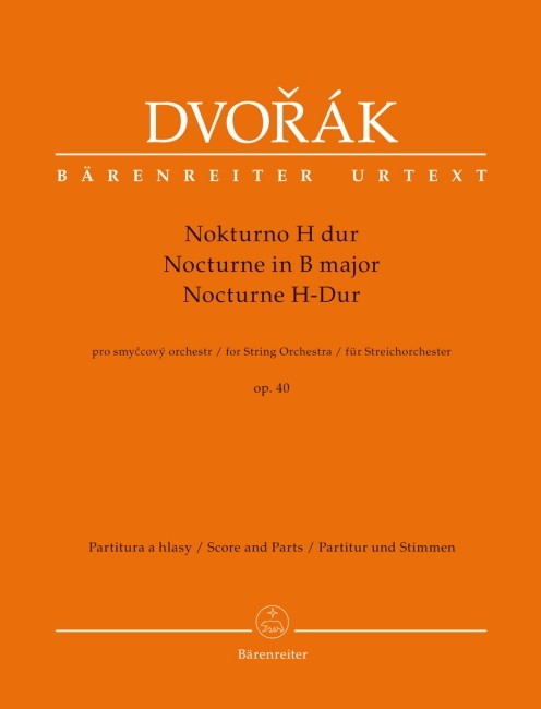 Dvorak Antonin: Nocturne H-Dur op 40