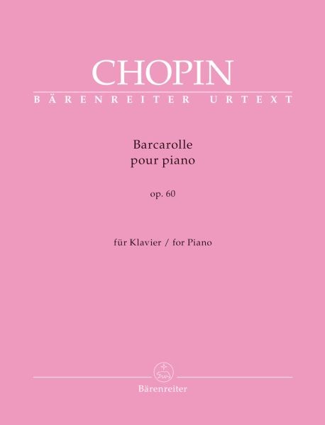 Chopin Frederic: Barcarolle Fis-Dur op 60