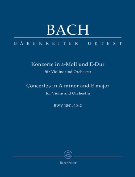 Bach, Johann Sebastian: Zwei Violinkonzerte