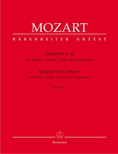 Mozart, Wolfgang Amadeus: Quartett in g