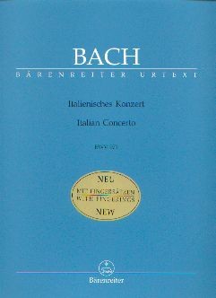 Bach, Johann Sebastian (1685-1750): Italienisches Konzert BWV 971