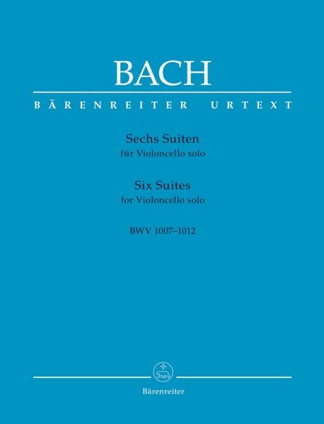 Bach, Johann Sebastian: Sechs Suiten für Violoncello solo BWV 1007-1012