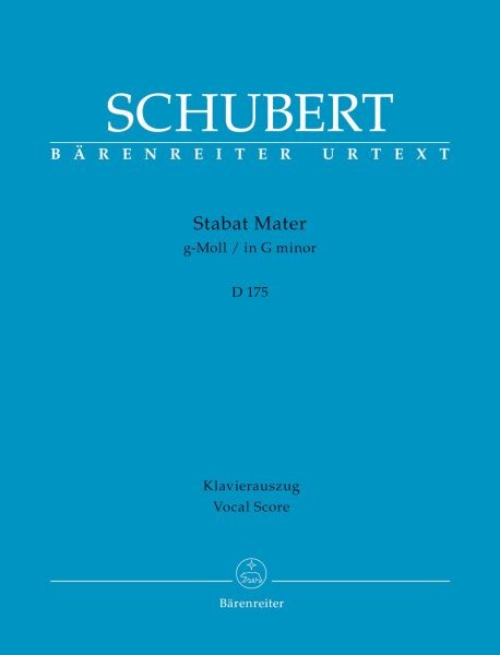 Schubert Franz: Stabat mater g-moll D 175