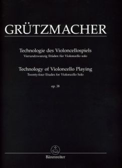Grützmacher, Friedrich (1832-1903): Technologie des Violoncellospiels op. 38