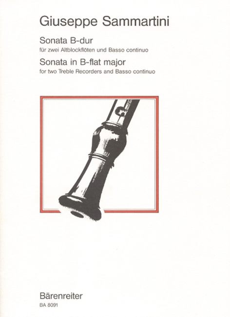 Sammartini, Giuseppe: Sonate