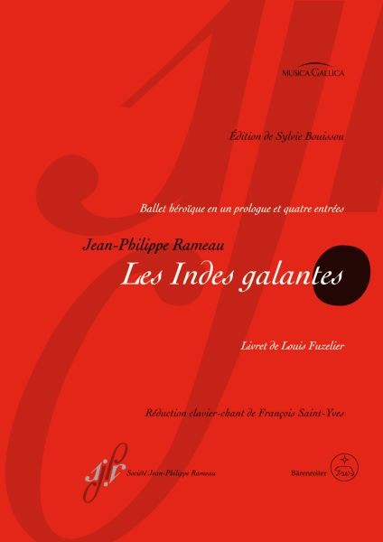 Rameau Jean Philippe: Les indes galantes