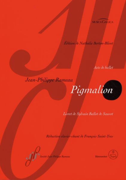 Rameau Jean Philippe: Pigmalion