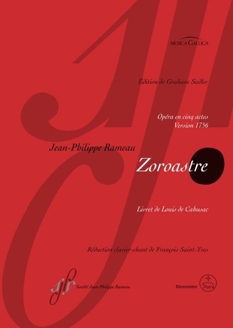 Rameau Jean Philippe: Zoroastre