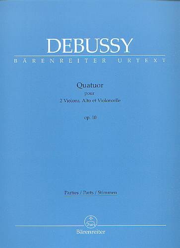 Debussy, Claude (1862-1918): Streichquartett op. 10