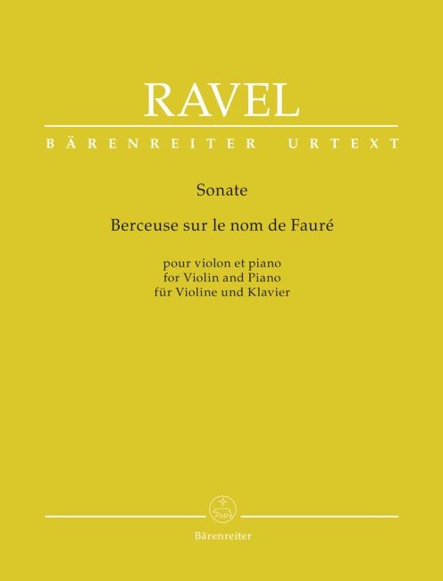 Ravel, Maurice: Sonate
