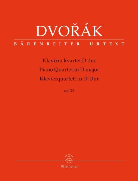 Dvorak Antonin: Klavierquartett D-Dur op. 23