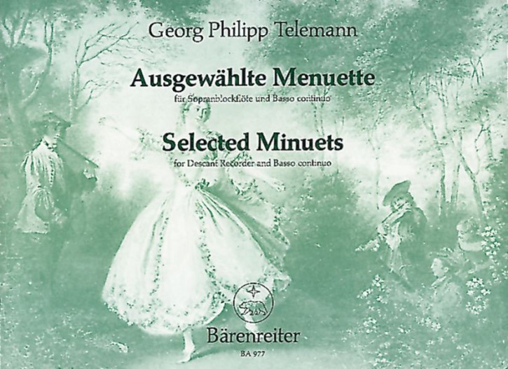 Telemann, Georg Philipp: Ausgewählte Menuette