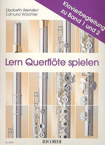 Weinzierl, E./Wächter, E.: Lern Querflöte spielen-Klavierbegleitung
