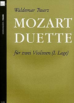 Twarz, Waldemar: Mozart-Duette für 2 Violinen