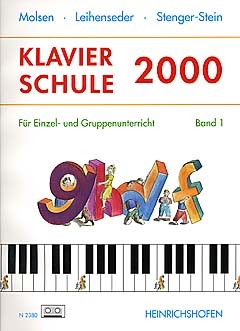 Molsen u.a.: Klavierschule 2000. (Mit Notenlegespiel)