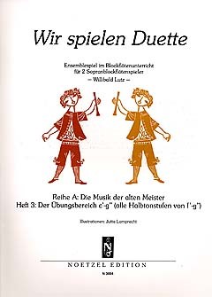Lutz, Willibald: Wir spielen Duette  Heft 3