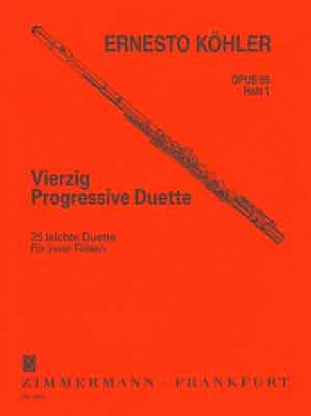 Koehler Ernesto: 40 progressive Duette 1 op 55