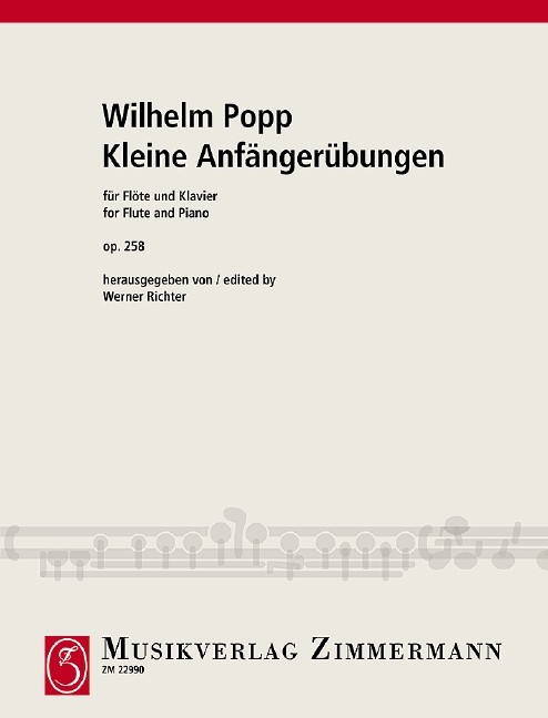 Popp Wilhelm: Kleine Anfängerübungen op 258