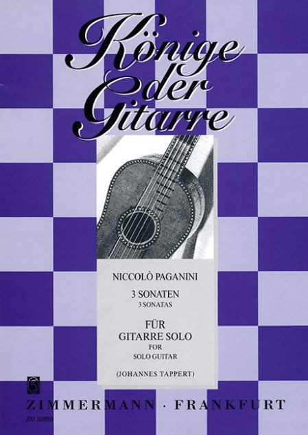 Paganini Niccolo: 3 Sonaten