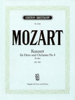 Mozart, W.A.: Konzert für Horn Nr. 4 Es-dur KV 495