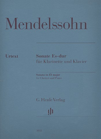 Mendelssohn Bartholdy, Felix: Sonata in E flat major for Clarinet and Piano