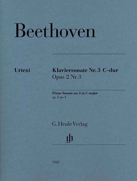 Beethoven Ludwig van: Sonate 3 C-Dur op 2/3