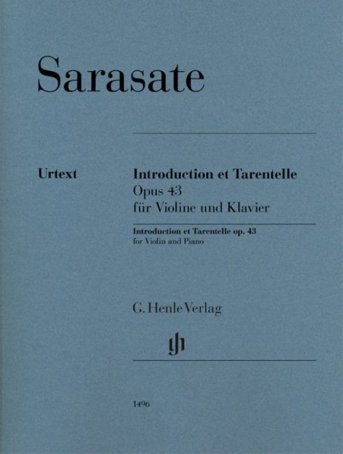 Sarasate Pablo de: Introduction et Tarantelle op 43