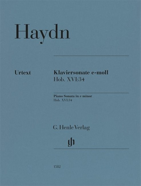 Haydn Joseph: Sonate e-moll Hob 16/34